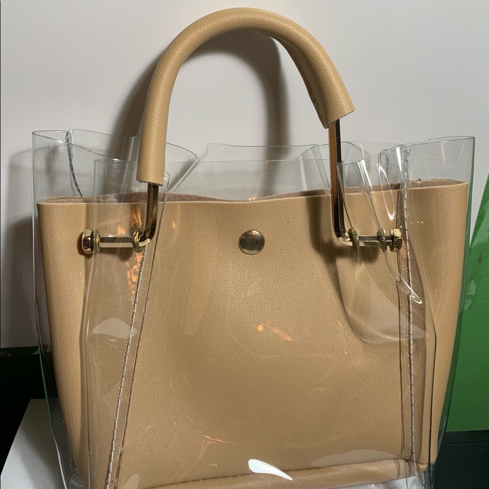 NudeTransparent Small Bag
